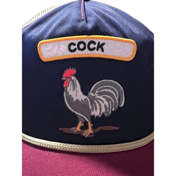 NEW Goorin Bros. C CK Trucker Hat SnapBack OSFA Maroon, Blue, Gray LIMITED - Picture 2 of 12